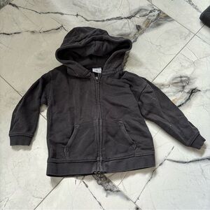 Zara Charcoal Kids Hoodie